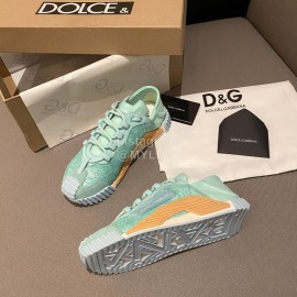 Dolce Gabbana Fashion Casual Sneakers For Women Green
