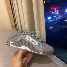 Dolce Gabbana Fashion Casual Sneakers For Women Gray