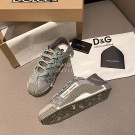 Dolce Gabbana Fashion Casual Sneakers For Women Gray
