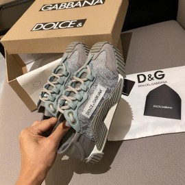 Dolce Gabbana Fashion Casual Sneakers For Women Gray