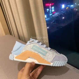 Dolce Gabbana Fashion Casual Sneakers For Women Blue