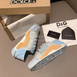 Dolce Gabbana Fashion Casual Sneakers For Women Blue