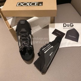 Dolce Gabbana Fashion Black Casual Sneakers For Women 