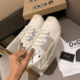 Dolce Gabbana Fashion White Casual Sneakers For Women 