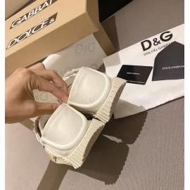 Dolce Gabbana Fashion White Casual Sneakers For Women 