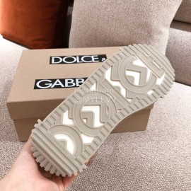 Dolce Gabbana Autumn Winter New High Top Casual Sneakers For Men And Women Gray