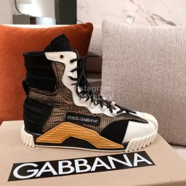 Dolce Gabbana Autumn Winter New High Top Casual Sneakers For Men And Women 