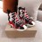 Dolce Gabbana Autumn Winter New High Top Casual Sneakers For Men And Women Red