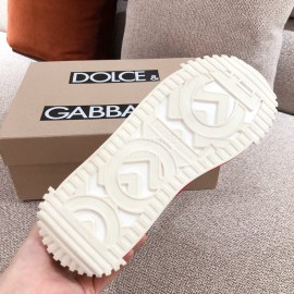 Dolce Gabbana Autumn Winter New High Top Casual Sneakers For Men And Women Red