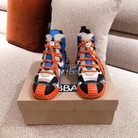 Dolce Gabbana Autumn Winter New High Top Casual Sneakers For Men And Women Blue