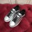 Dolce Gabbana Silk Cowhide Letter Printed Casual Shoes For Men And Women Silver