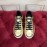 Dolce Gabbana Silk Cowhide Letter Printed Casual Shoes For Men And Women Gold