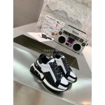 Dolce Gabbana Fashion Leather Thick Soles Sneakers For Men And Women