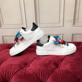 Dolce Gabbana Silk Leather New Casual Shoes For Men And Women