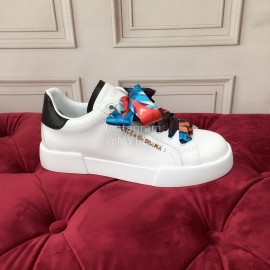 Dolce Gabbana Silk Leather New Casual Shoes For Men And Women