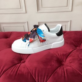 Dolce Gabbana Silk Leather New Casual Shoes For Men And Women