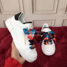 Dolce Gabbana Silk Leather New Casual Shoes For Men And Women