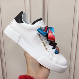 Dolce Gabbana Silk Leather New Casual Shoes For Men And Women