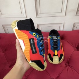 Dolce Gabbana Fashion Casual Sneakers For Women Orange