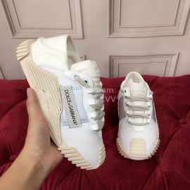 Dolce Gabbana Fashion Casual Sneakers For Women White