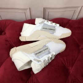 Dolce Gabbana Fashion Casual Sneakers For Women White