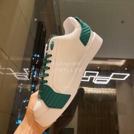 Dolce Gabbana Fashion Silk Leather Casual Shoes For Men And Women Green