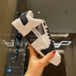 Dolce Gabbana Fashion Silk Leather Casual Shoes For Men And Women Black