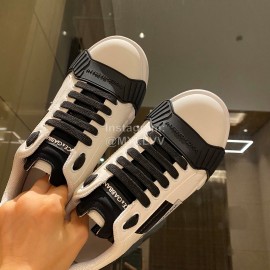 Dolce Gabbana Fashion Silk Leather Casual Shoes For Men And Women Black