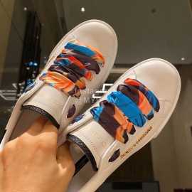 Dolce Gabbana Fashion Silk Leather Casual Shoes For Men And Women