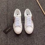 Dolce Gabbana Fashion Love Silk Leather Casual Shoes For Women