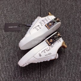 Dolce Gabbana Fashion Silk Leather Love Casual Shoes For Men And Women