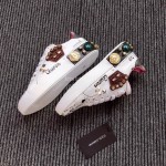 Dolce Gabbana Fashion Silk Leather Casual Shoes For Men And Women