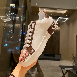 Dolce Gabbana New Sequin Silk Leather Casual Shoes For Men And Women