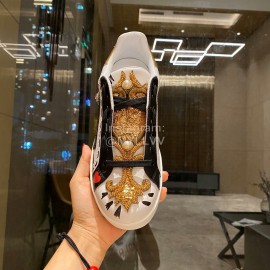 Dolce Gabbana New Silk Leather Casual Shoes For Women