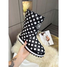 Dolce Gabbana Waterproof Warm Down Boots For Women