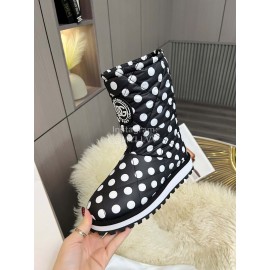 Dolce Gabbana Waterproof Warm Down Boots For Women