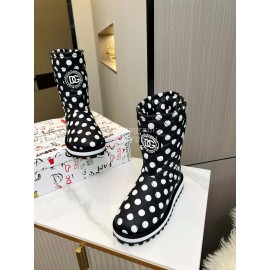 Dolce Gabbana Waterproof Warm Down Boots For Women