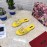 Dolce Gabbana Metal Cowhide Flat Slippers For Women Yellow