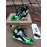 Dolce Gabbana New High Top Color Blocking Sneakers For Men And Women Green