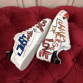 Dolce Gabbana New Silk Leather Lace Up Shoes For Women