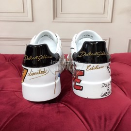 Dolce Gabbana New Silk Leather Lace Up Shoes For Women