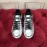 Dolce Gabbana New Silk Cowhide Casual Sneakers For Women Silver