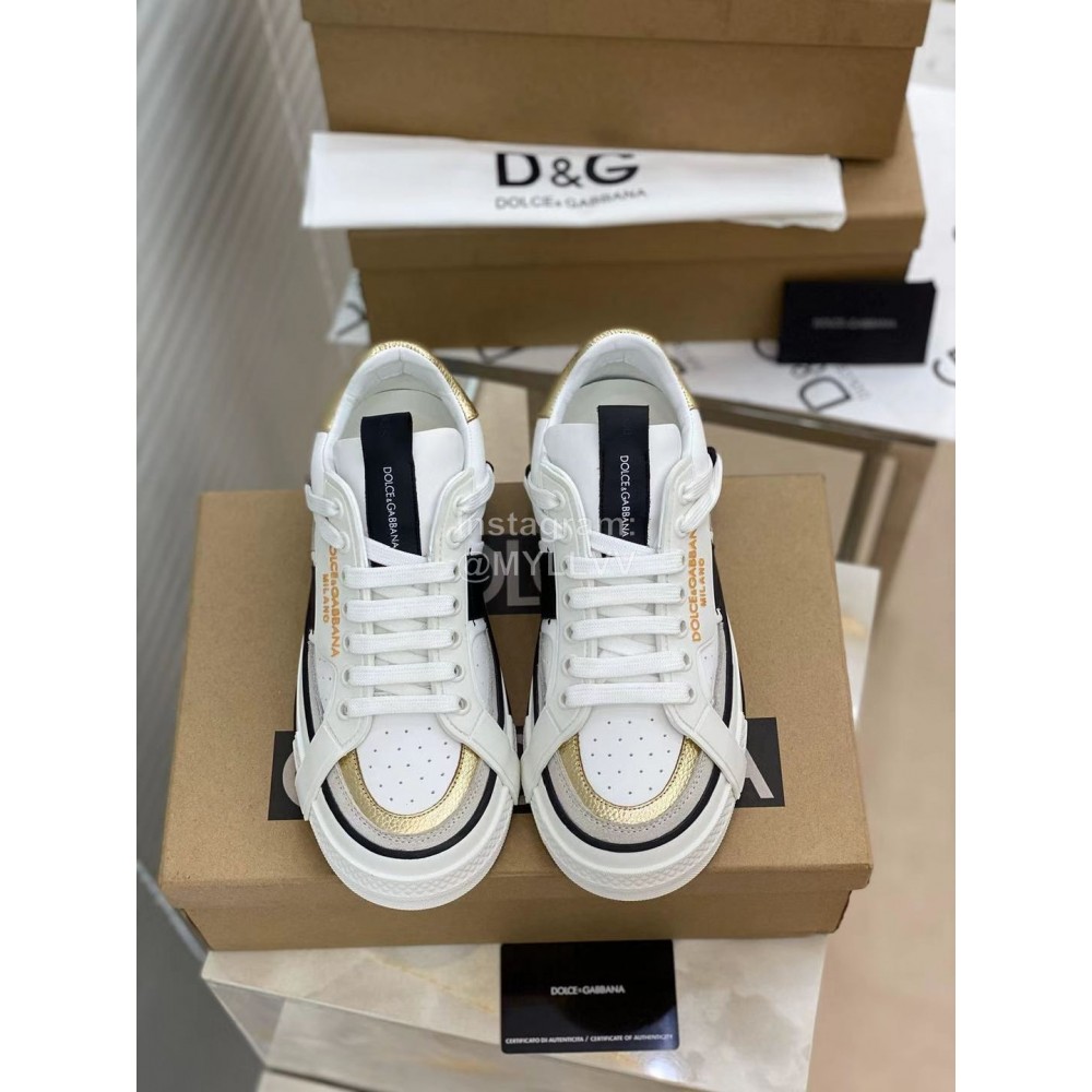 Dolce Gabbana New Casual Sneakers For Women Black