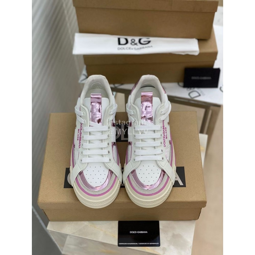 Dolce Gabbana New Casual Sneakers For Women Purple