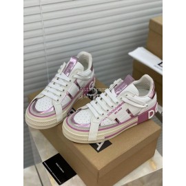 Dolce Gabbana New Casual Sneakers For Women Purple