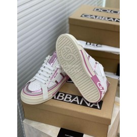 Dolce Gabbana New Casual Sneakers For Women Purple