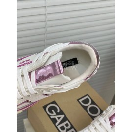Dolce Gabbana New Casual Sneakers For Women Purple