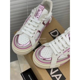 Dolce Gabbana New Casual Sneakers For Women Purple
