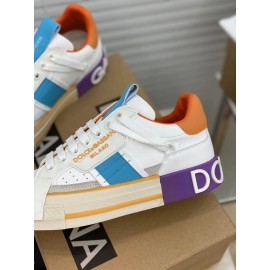 Dolce Gabbana New Casual Sneakers For Women Orange