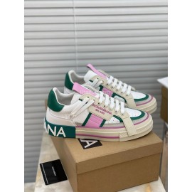 Dolce Gabbana New Casual Sneakers For Women Green